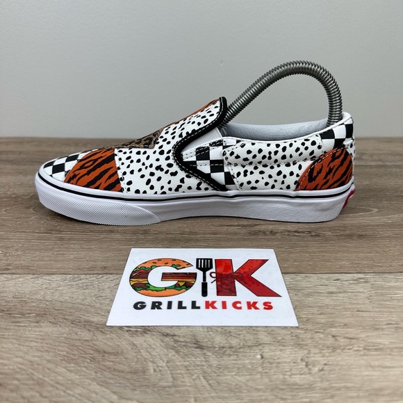 Women’s Vans Classic Slip-On “Patchwork Dalmatian” - Picture 3 of 5